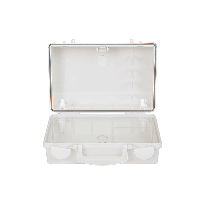 QUICK-CD First Aid Kit, White, Empty