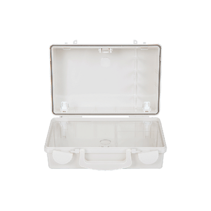 QUICK-CD First Aid Kit, White, Empty