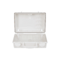 QUICK-CD First Aid Kit, White, Empty