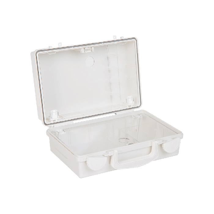 QUICK-CD First Aid Kit, White, Empty