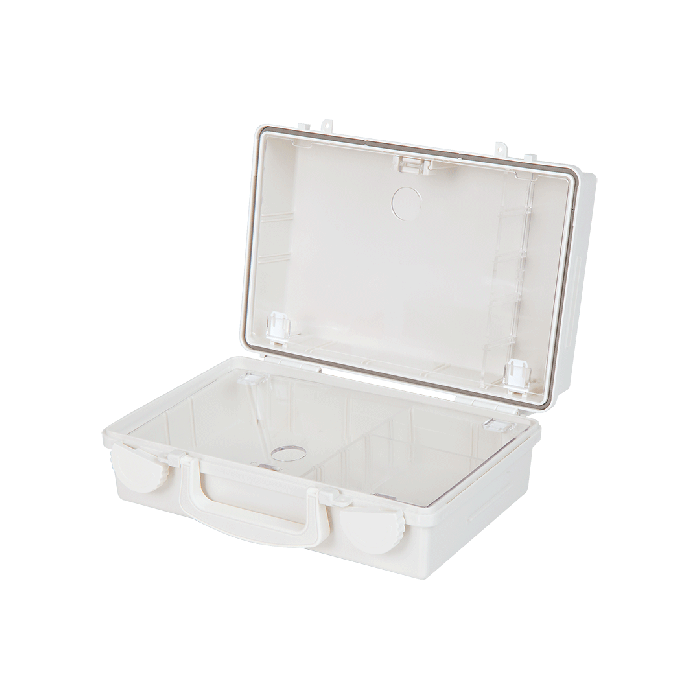 QUICK-CD First Aid Kit, White, Empty