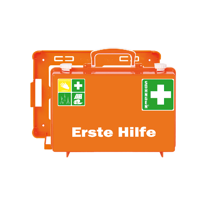 SN-CD First Aid Kit, Orange, Empty
