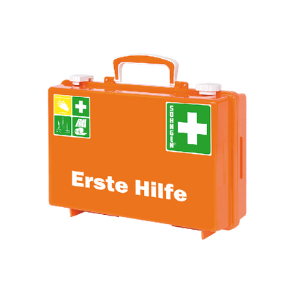 SN-CD First Aid Kit, Orange, Empty