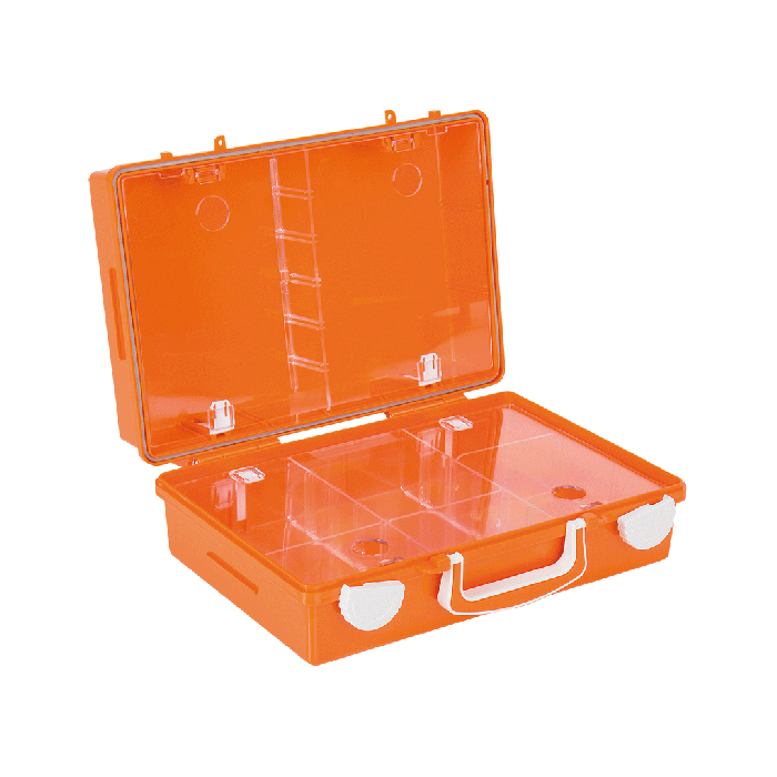 SN-CD First Aid Kit, Orange, Empty
