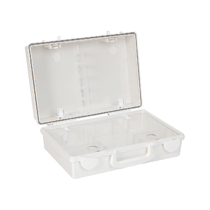 SN-CD First Aid Kit, White, Empty