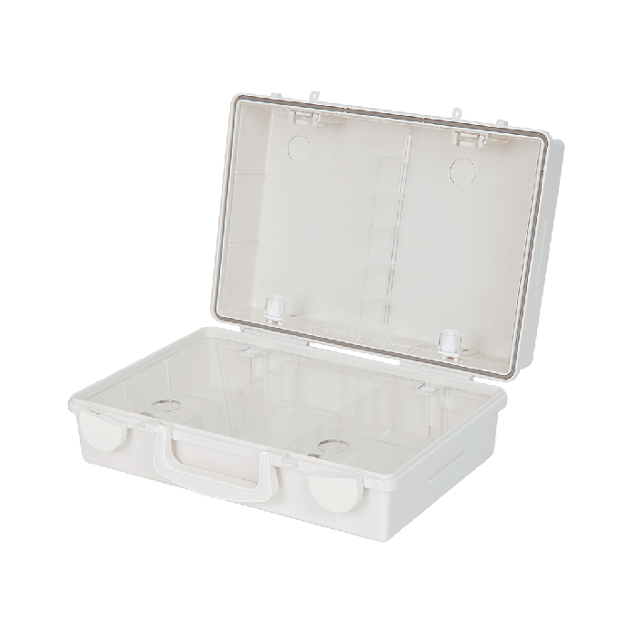 SN-CD First Aid Kit, White, Empty