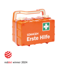 Orange First Aid Kit DYNAMIC-GLOW S, Compliant with DIN 13157