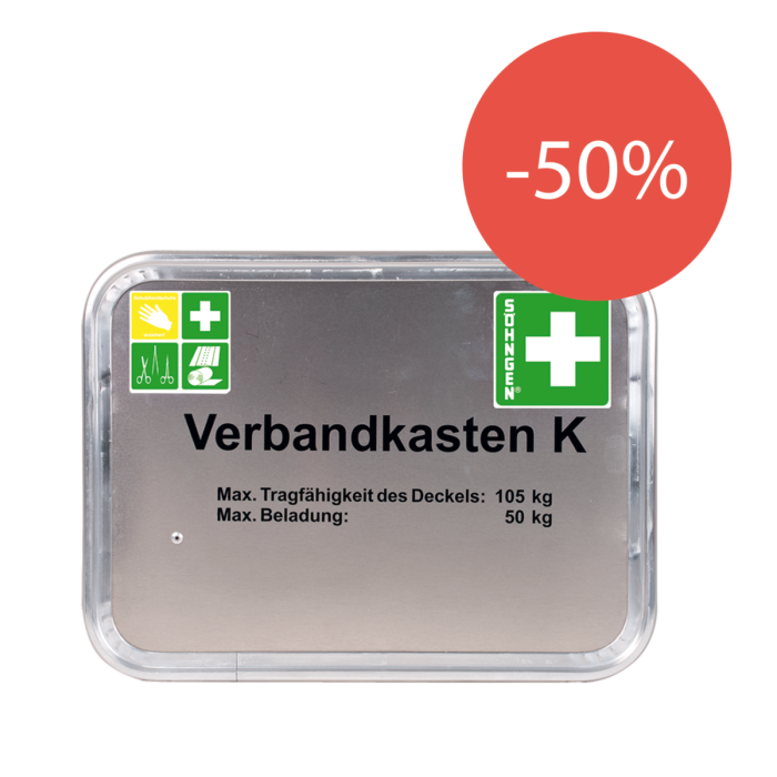FW First Aid Kit K ALU DIN 14880-DIN 14142