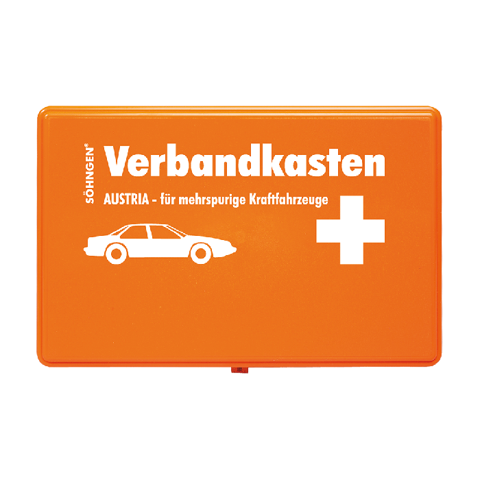 Austria First Aid Kit (Orange) for Multi-Lane Vehicles