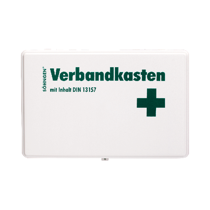 KIEL First Aid Kit, Empty, Plastic, White