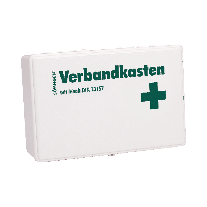 KIEL First Aid Kit, Empty, Plastic, White
