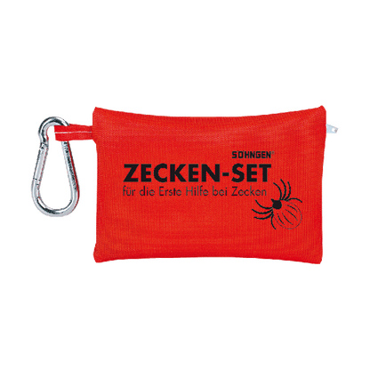 SÖHNGEN® First Aid Tick Removal Kit, Orange