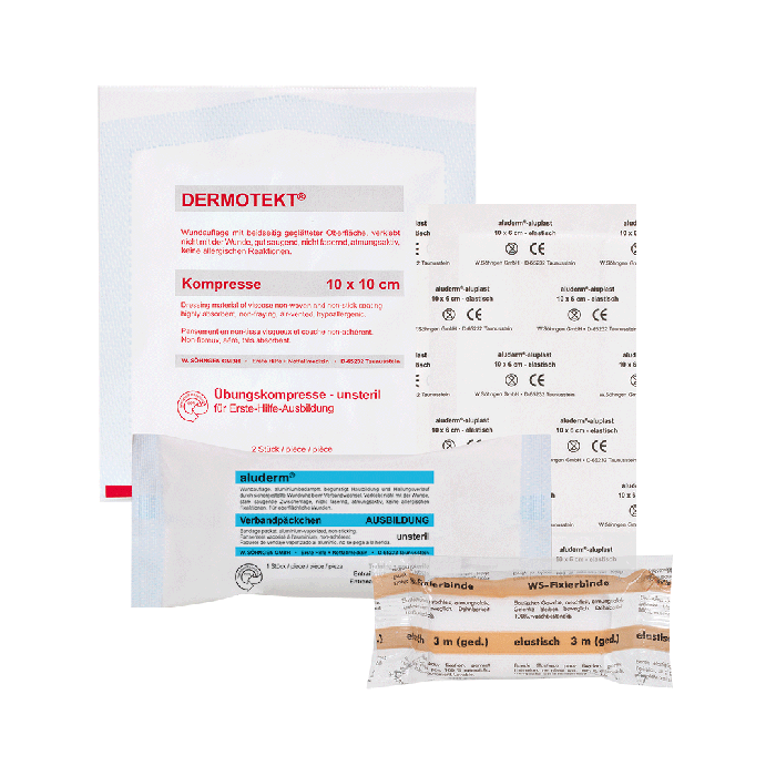 First Aid Training Kit, Type B, Pack of 50