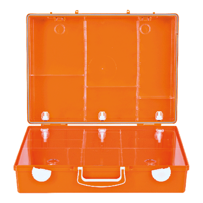 MT-CD First Aid Kit, Empty, Orange, "First Aid" Print