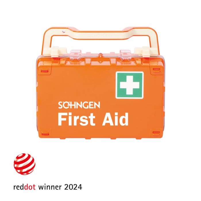 Orange First Aid Kit DYNAMIC-GLOW S First Aid