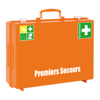 MT-CD Industry Standard Plus First Aid Kit, Orange, Premiers Secours