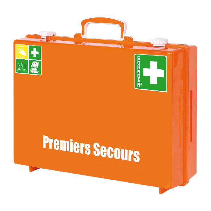 MT-CD Industry Standard Plus First Aid Kit, Orange, Premiers Secours