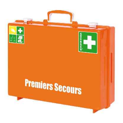 MT-CD Industry Standard Plus First Aid Kit, Orange, Premiers Secours