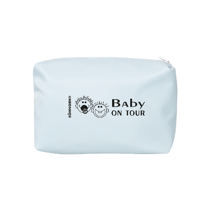 "Baby on Tour" First Aid Kit, Light Blue