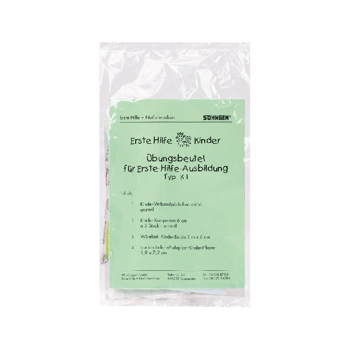 First Aid Training Kit for Children, Type K 1