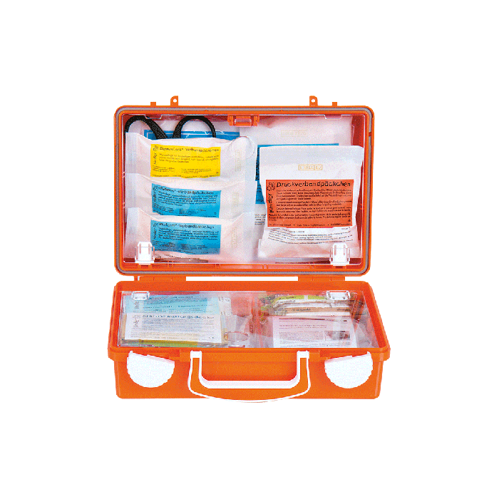 QUICK-CD Combi First Aid Kit, Orange, SCHOOL