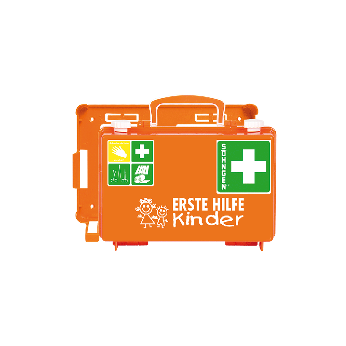 QUICK-CD Combi First Aid Kit, Orange, for Preschool