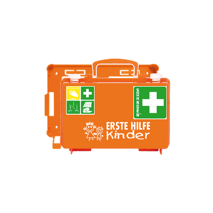 QUICK-CD Combi First Aid Kit, Orange, for Preschool