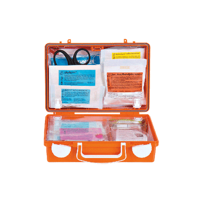 QUICK-CD Combi First Aid Kit, Orange, for Preschool