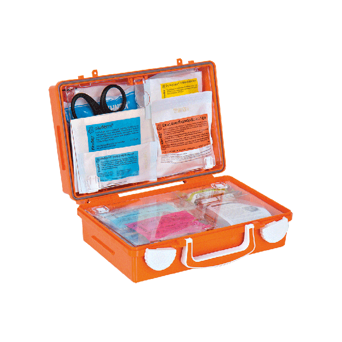 QUICK-CD Combi First Aid Kit, Orange, for Preschool