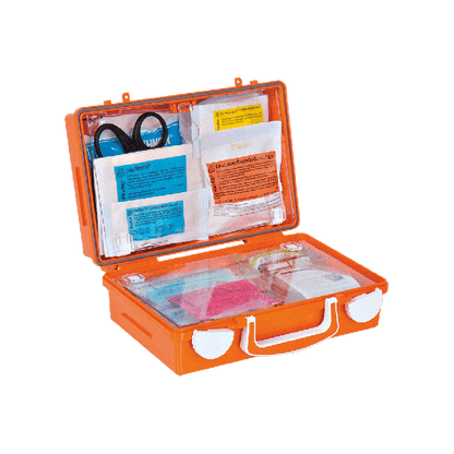 QUICK-CD Combi First Aid Kit, Orange, for Preschool