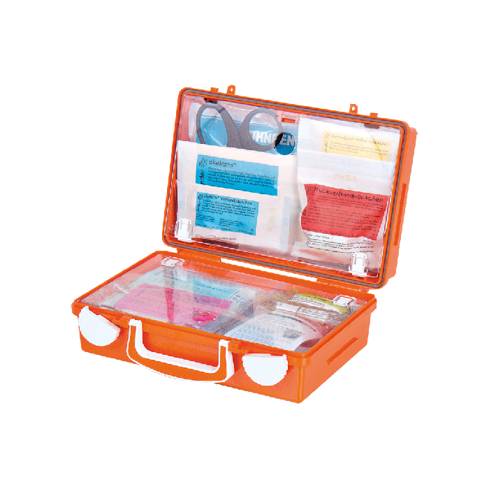 QUICK-CD Combi First Aid Kit, Orange, for Preschool