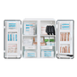 ROM First Aid Cabinet with Contents Compliant with ÖNORM Z 1020 2