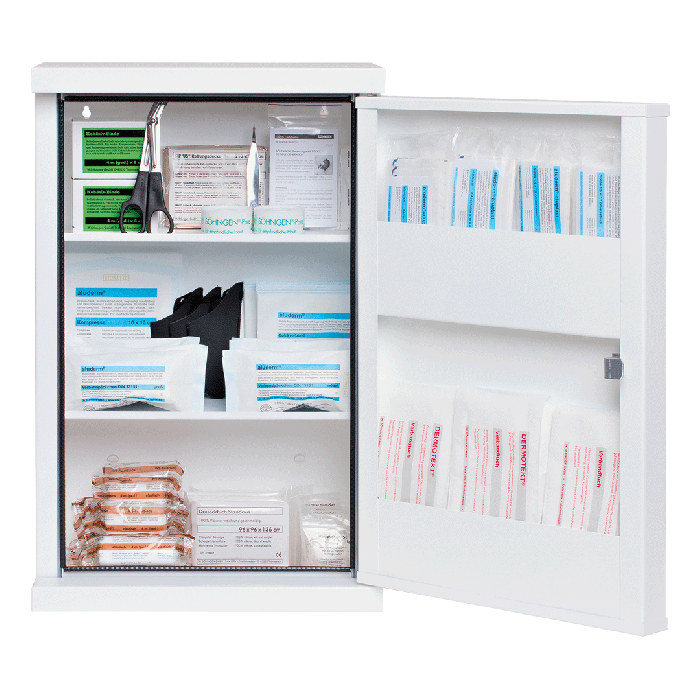 NovoLine 2 First Aid Cabinet with Contents Compliant with ÖNORM Z 1020 2