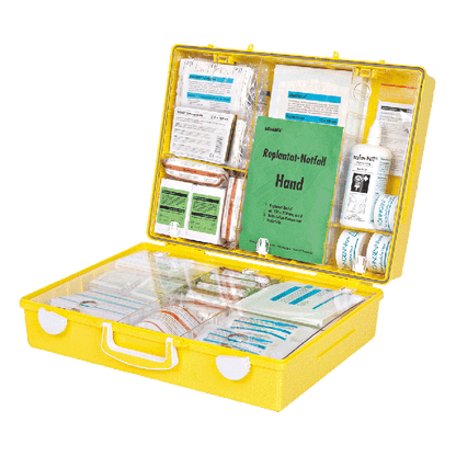 MT-CD Yellow Extra+ First Aid Kit with Contents Compliant with ÖNORM Z 1020 2 PLUS