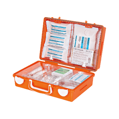 SN-CD First Aid Kit, Orange, with Contents Compliant with ÖNORM Z 1020 1
