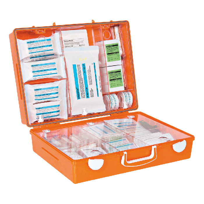 MT-CD First Aid Kit, Orange, with Contents Compliant with ÖNORM Z 1020 2