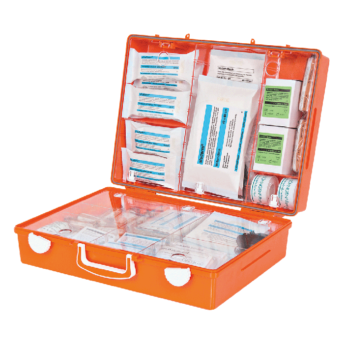 MT-CD First Aid Kit, Orange, with Contents Compliant with ÖNORM Z 1020 2