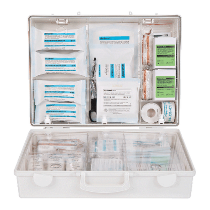 MT-CD First Aid Kit, White, with Contents Compliant with ÖNORM Z 1020 2