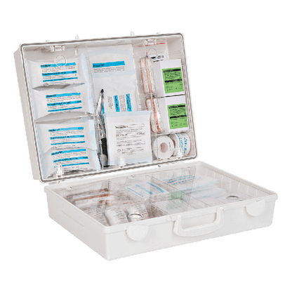 MT-CD First Aid Kit, White, with Contents Compliant with ÖNORM Z 1020 2