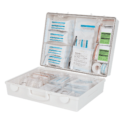 MT-CD First Aid Kit, White, with Contents Compliant with ÖNORM Z 1020 2