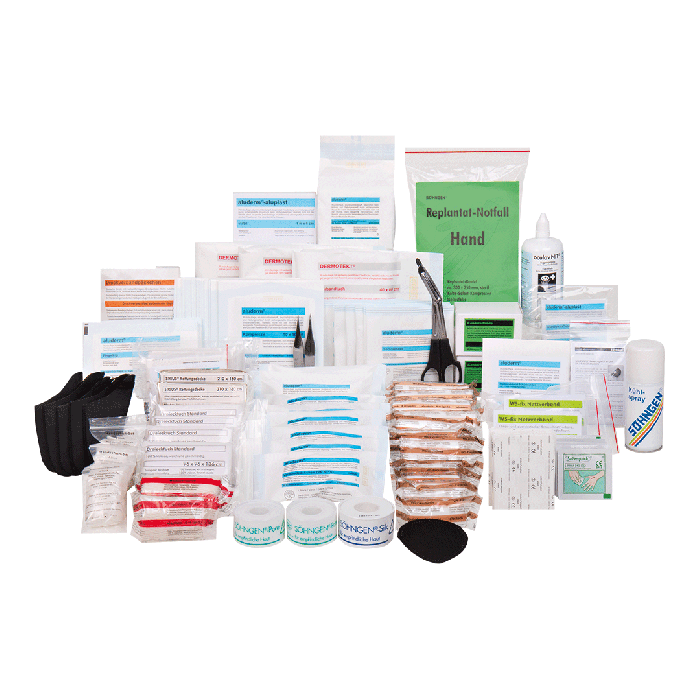 First Aid Kit Contents in Accordance with ÖNORM Z1020 2 Plus Extension