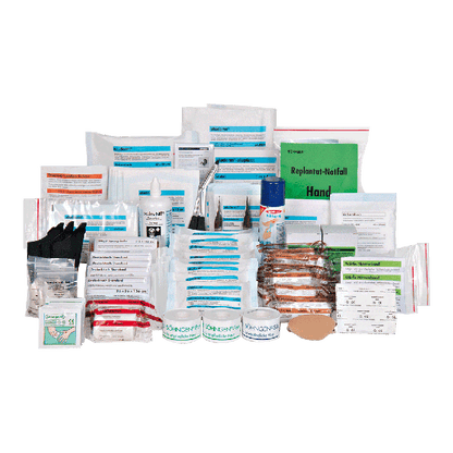 First Aid Kit Contents in Accordance with ÖNORM Z1020 2 Plus Extension