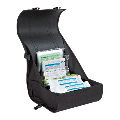 First Aid Kit, DIN 13160 A, Nylon Fabric, Fully Stocked