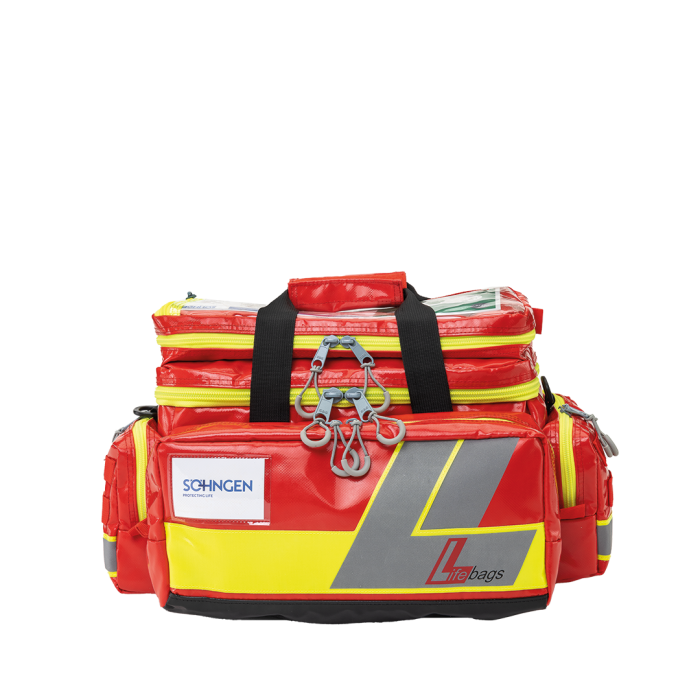 Lifebag M Red Sport, including LifePad