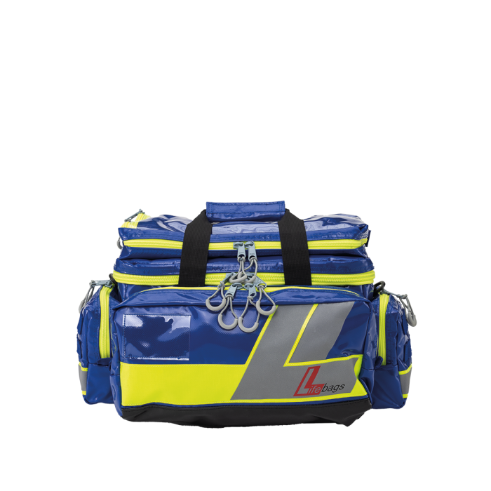 Lifebag M blue, includes 1 FT, 2 ST