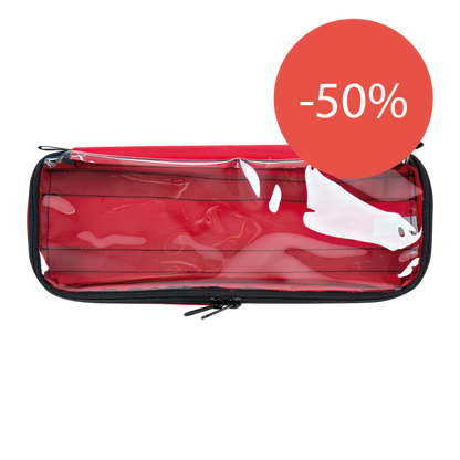 Large Backpack Pockets, 32 x 12 x 5 cm, Red