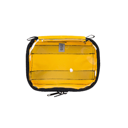 Small Backpack Pockets, 16 x 12 x 5 cm, Yellow