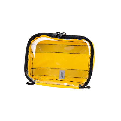 Small Backpack Pockets, 16 x 12 x 5 cm, Yellow