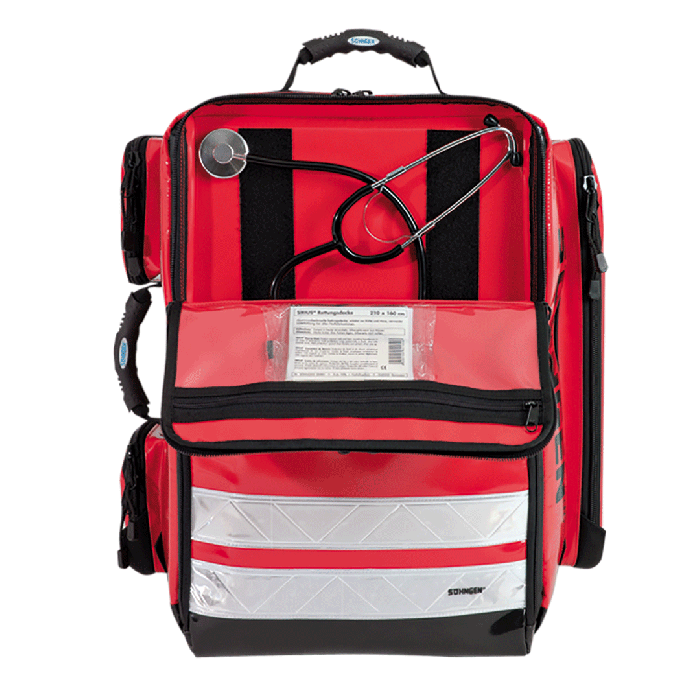 PROFiL Emergency Backpack (Empty), Includes 3 Large and 2 Small Modular Pockets