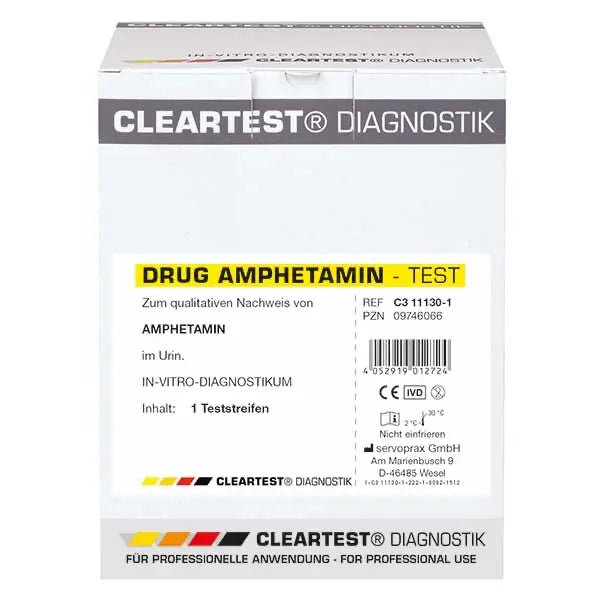 Cleartest drug test benzodiazepines individual test | Piece (1 test)